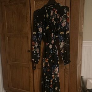 Floral Long Sleeve Dress